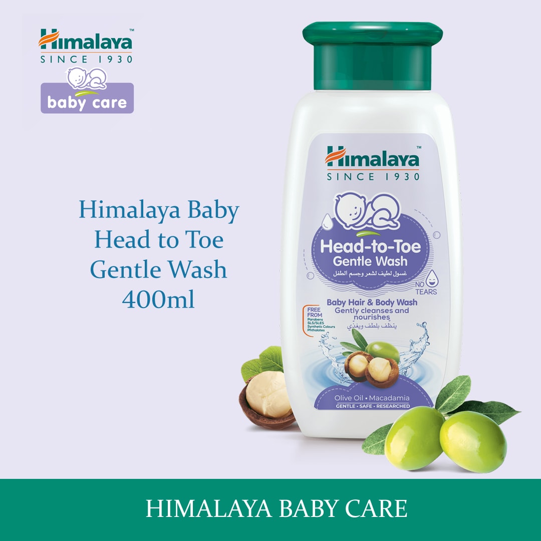 Himalaya baby head to toe sale wash